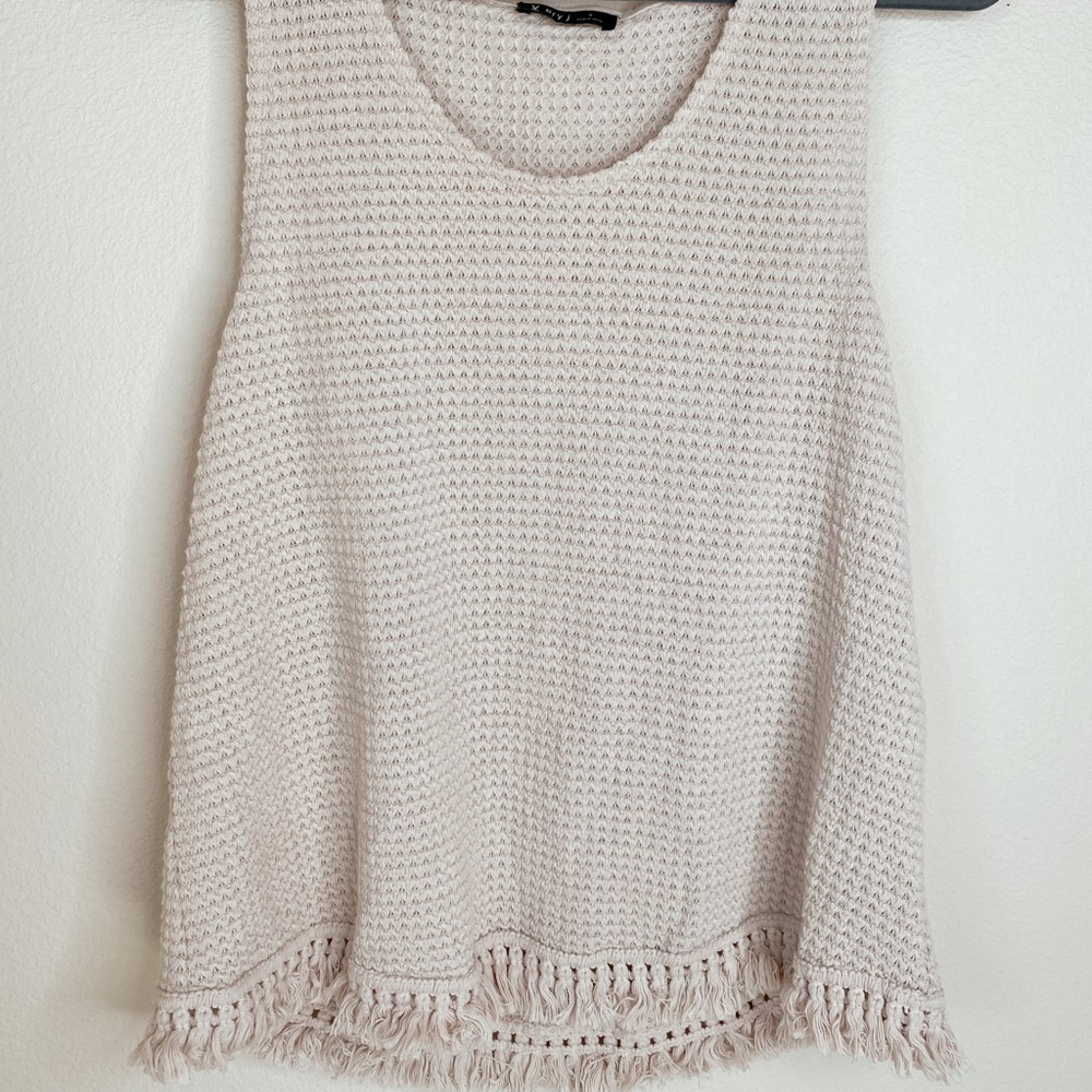 Knit Tassel Tank and Shorts Set - Picture 4 of 9